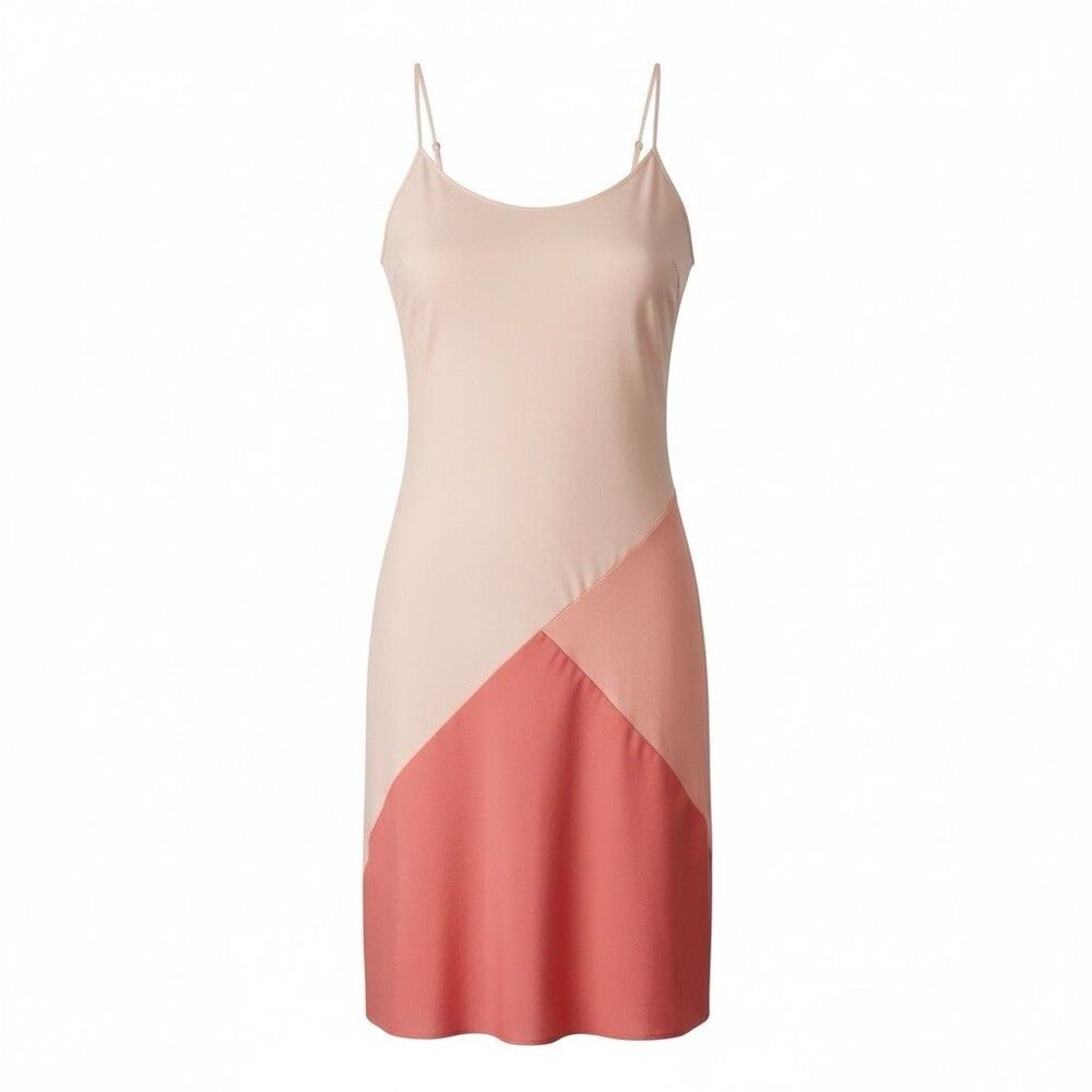 Y2K Pink Slip Dress L INC International Concepts Coquette Barbiecore Aesthetic‎